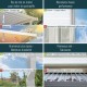 Pergola adossée Olympia 3x6,10m aluminium blanc et polycarbonate Canopia