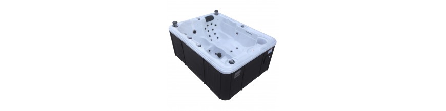 Built-in and portable spas